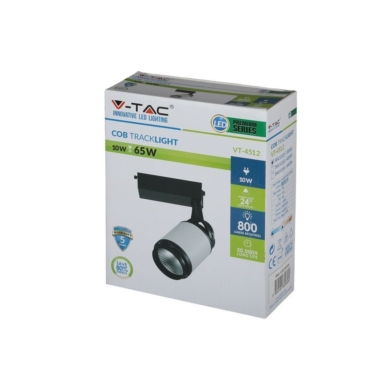 Oprawa V-TAC SKU1334 VT-4512 6400K 10W 800lm