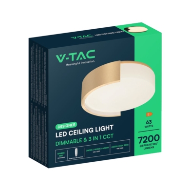 Oprawa V-TAC SKU24193 VT-84036 3000K-4000K-6000K 6