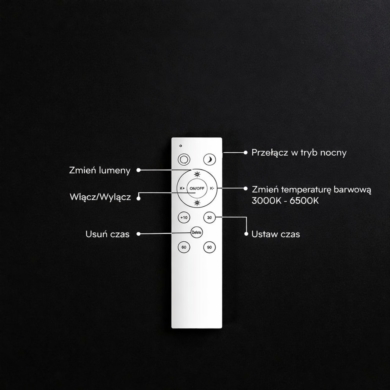 Oprawa V-TAC SKU24196 VT-85031 3000K - 6500K 60W 6