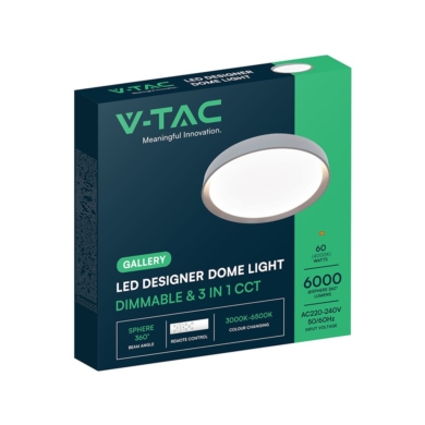 Oprawa V-TAC SKU24198 VT-85031 3000K - 6500K 60W 6