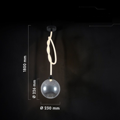 Oprawa V-TAC SKU24282 VT-84037 3000K 20W 1900lm