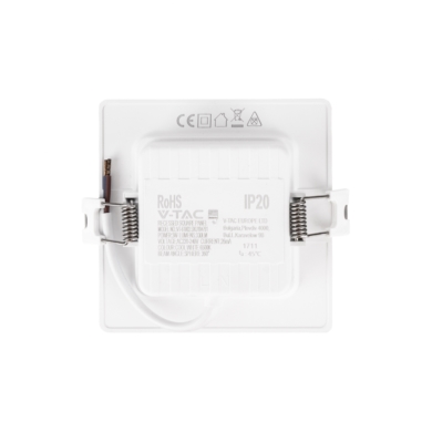 Panel V-TAC SKU104791 VT-61003SQ-S 6500K 3W 330lm