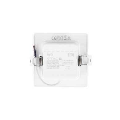 Panel V-TAC SKU104771 VT-61003SQ-S 3000K 3W 330lm