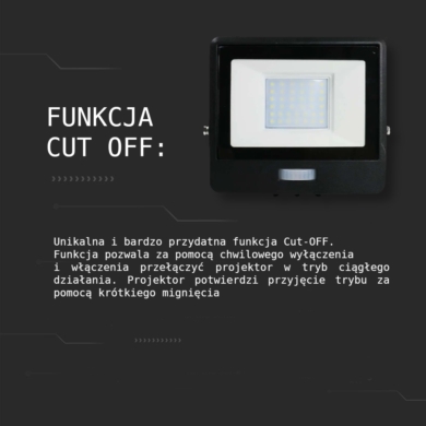 Naświetlacz V-TAC SKU20290 VT-158S-1 4000K 50W 400