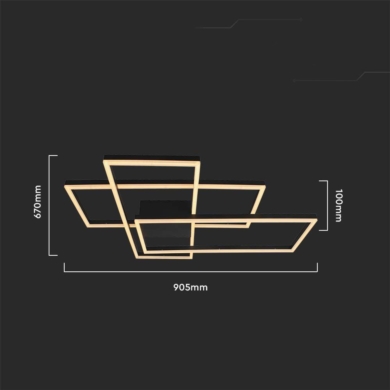Oprawa V-TAC SKU15347 VT-7926 3000K 47W 5010lm