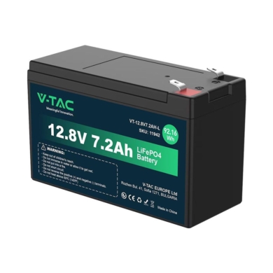 Akumulator V-TAC SKU11942 VT-12.8V 7.2AH-L