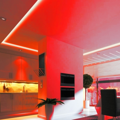 Taśma V-TAC SKU212036 VT-3528 IP65 Kolor Czerwony