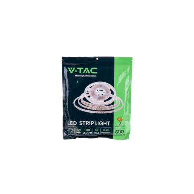 Taśma V-TAC SKU212038 VT-3528 IP65 3000K 8W 800lm