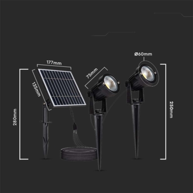 Oprawa V-TAC SKU20488 VT-11031 3000K 5W 90lm