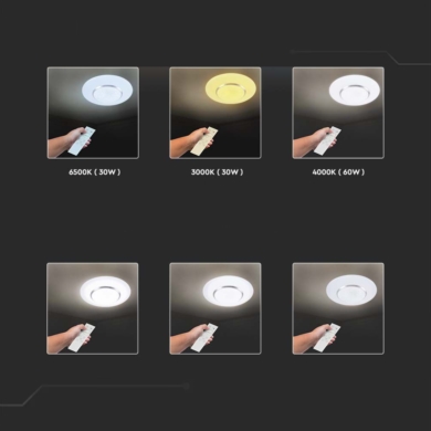 Oprawa V-TAC SKU2114621 VT-8504-N 3000K-6500K 60W