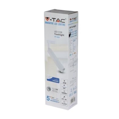 Oprawa V-TAC SKU362 VT-420-W 3000K 20W 1600lm