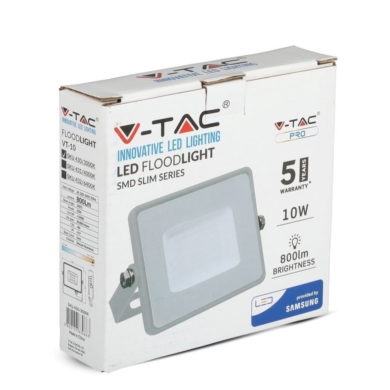 Naświetlacz V-TAC SKU431 VT-10-G 4000K 10W 800lm