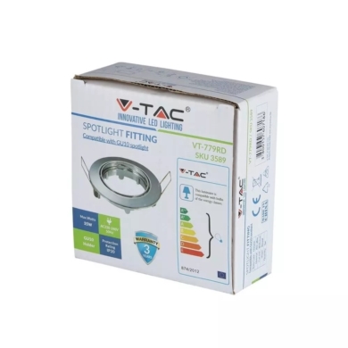 Oczko V-TAC SKU3589 VT-779-CH-RD
