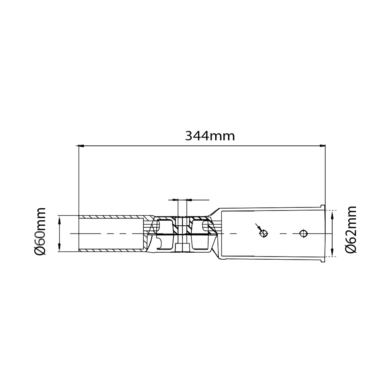 Wysięgnik V-TAC SKU3624 VT-795