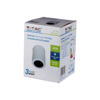 Oprawa V-TAC SKU3627 VT-796-WH