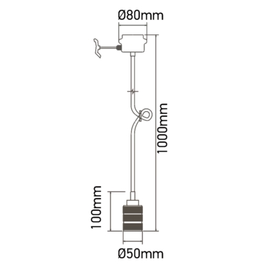 Oprawa V-TAC SKU3814 VT-7999-BV