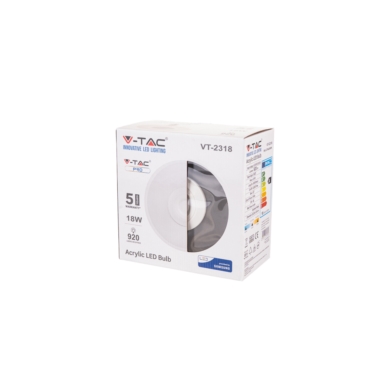 Żarówka V-TAC SKU2784 VT-2318 3000K 18W 920lm