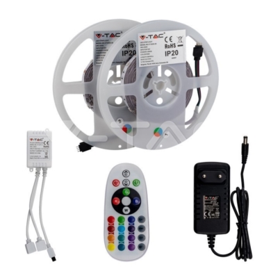 Taśma V-TAC SKU2630 VT-5050 300 RGB 4,8W 500lm