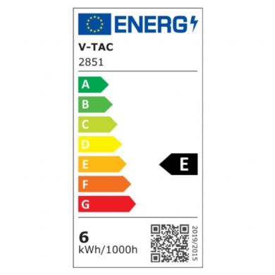 Żarówka V-TAC SKU2851 VT-2386 2700K 6W 800lm