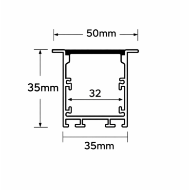 Profil V-TAC SKU2871 VT-8126