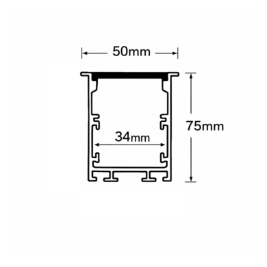 Profil V-TAC SKU2872 VT-8127