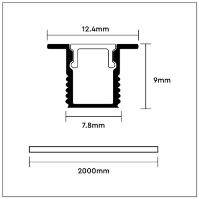 Profil V-TAC SKU2904 VT-8137