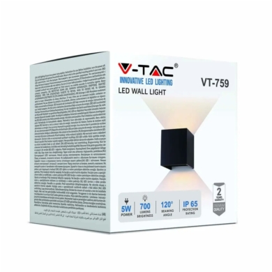 Oprawa V-TAC SKU217078 VT-759-B 3000K 5W 700lm