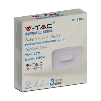 Oprawa V-TAC SKU213970 VT-7309 2700K-6400K 25W 250