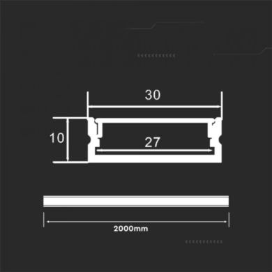 Profil V-TAC SKU23176 VT-8204