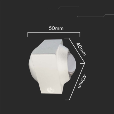Oprawa V-TAC SKU23029 VT-2503 3000K 2W 200lm