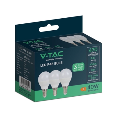 Żarówka V-TAC SKU217358 VT-2156 4000K 4,5W 470lm