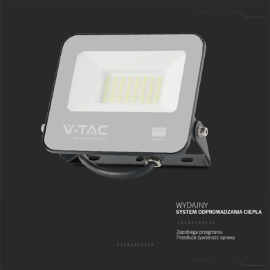 Naświetlacz V-TAC SKU23599 VT-44035 3000K 30W 2505