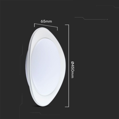 Oprawa V-TAC SKU23593 VT-8567 3000K-6500K 40W 4000