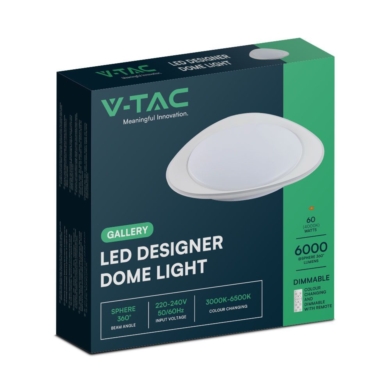 Oprawa V-TAC SKU23594 VT-8568 3000K-6500K 60W 6000
