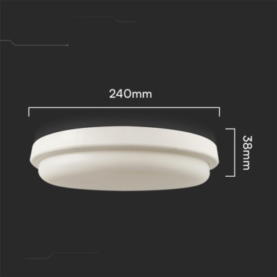 Oprawa V-TAC SKU23596 VT-80024 3000K 24W 2500lm