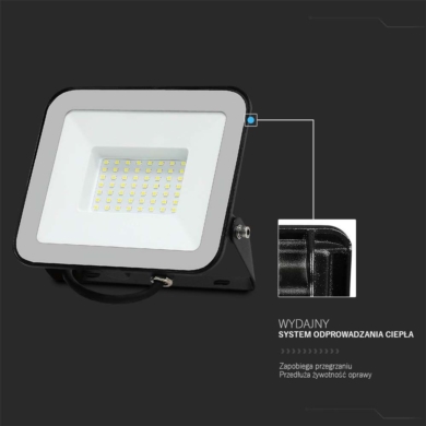 Naświetlacz V-TAC SKU23688 VT-44055 4000K 50W 4270