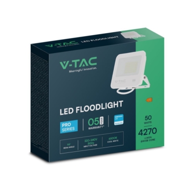 Naświetlacz V-TAC SKU23690 VT-44055 6500K 50W 4270