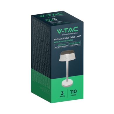 Lampka V-TAC SKU23686 VT-75002 3000K-6000K 3W 110l