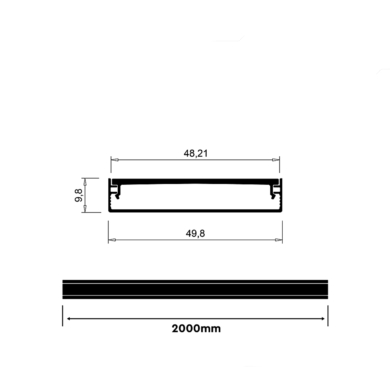 Profil V-TAC SKU24102 VT-71003