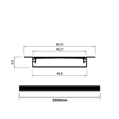 Profil V-TAC SKU24103 VT-71004