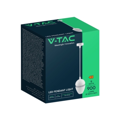 Oprawa V-TAC SKU24232 VT-89009 3000K 9W 900lm