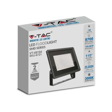 Naświetlacz V-TAC SKU6722 VT-49104 4000K 100W 8700