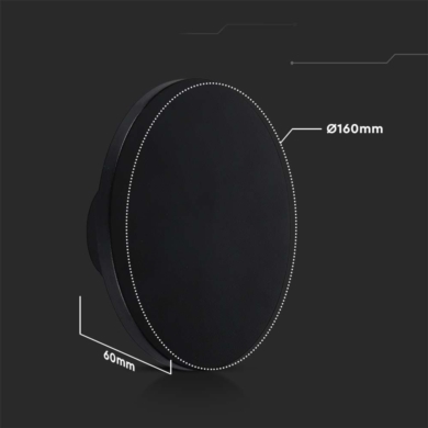 Oprawa V-TAC SKU6788 VT-8612B-RD 4000K 12W 1400lm