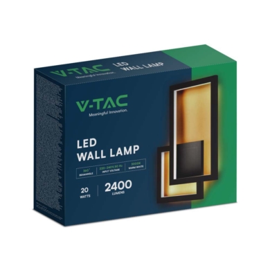 Kinkiet V-TAC SKU6842 VT-11120-B 3000K 20W 2400lm