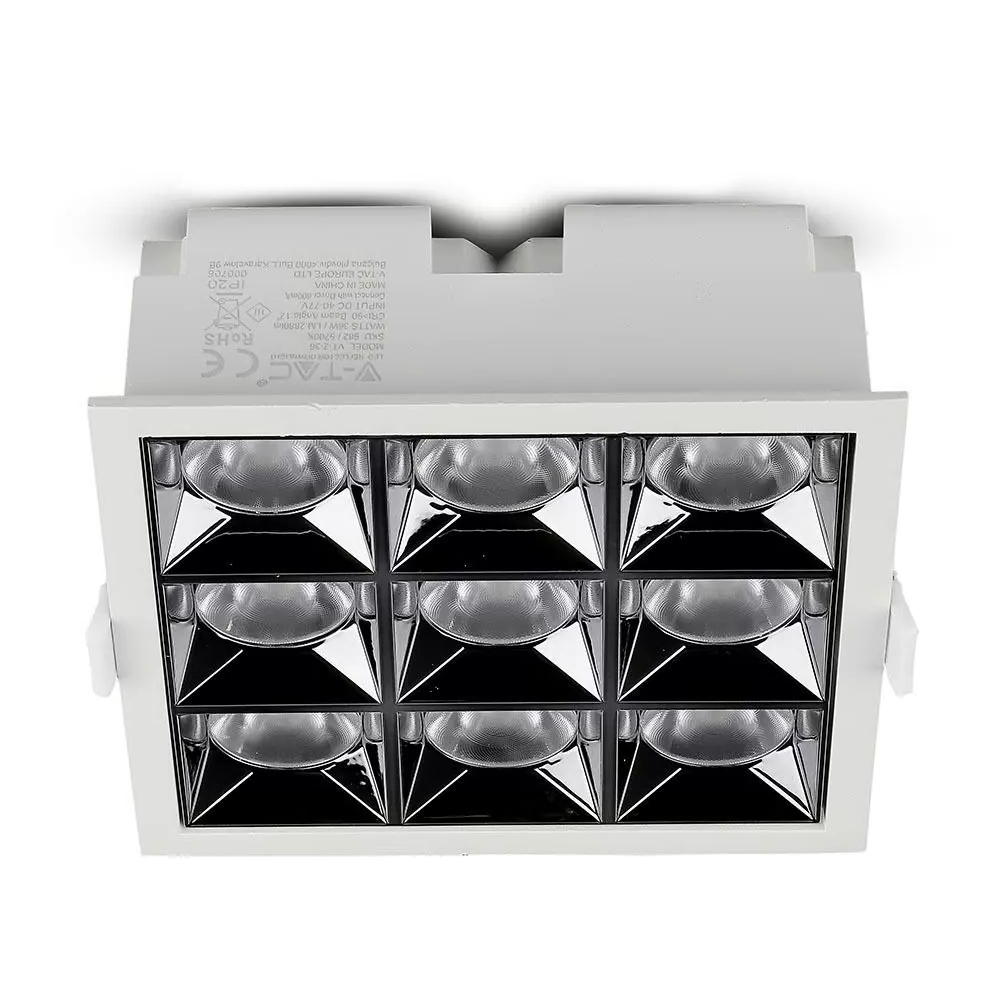 Oprawa V-TAC SKU997 VT-2-36-1 5700K 36W 2880lm