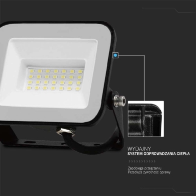 Naświetlacz V-TAC SKU10022 VT-44030 6500K 30W 2505