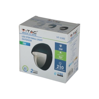 Oprawa V-TAC SKU1406 VT-1182-G 3000K 3W 210lm