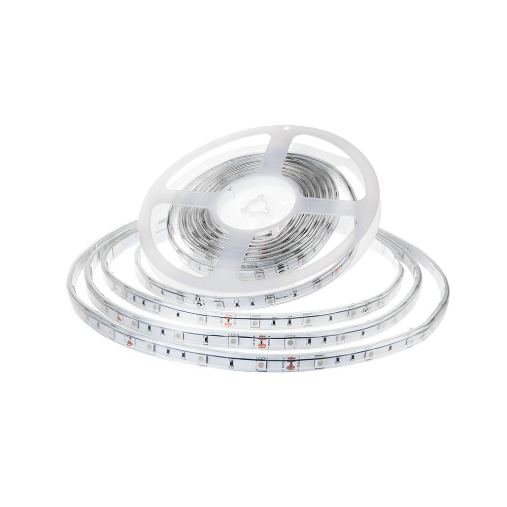 Taśma V-TAC SKU212118 VT-5050 30-IP65 RGB 4W 70lm