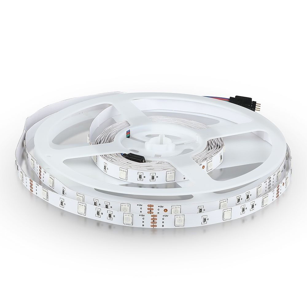 Taśma V-TAC SKU212124 VT-5050 30-IP20 RGB 4W