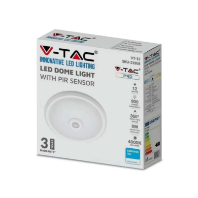 Oprawa V-TAC SKU21809 VT-13 6500K 12W 900lm